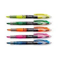 Surligneurs liquides Sharpie, pointe biseautée, couleurs assorties