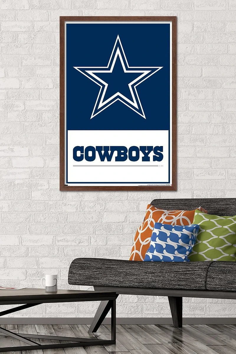 NFL Dallas Cowboys- Logo 21 Wall Poster