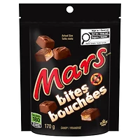 MARS, Peanut Free Chocolate Candy Bites, Bag, 170g