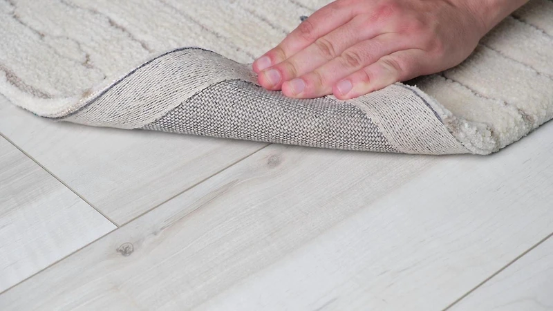 Rug Branch Tapis d'intérieur touffeté à la main moderne bohème gris beige Maya