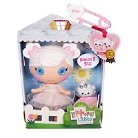 Petite poupée Lalaloopsy - Breeze E. Sky  avec nuage comme animal de compagnie, poupée-ange de 7 po (17,78 cm) avec ailes, tenue rose et chaussures amovibles, dans un emballage de jeu de maison réutil