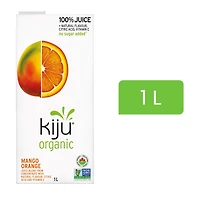Mélange de jus de fruits mangue et orange biologique Kiju 1 litre