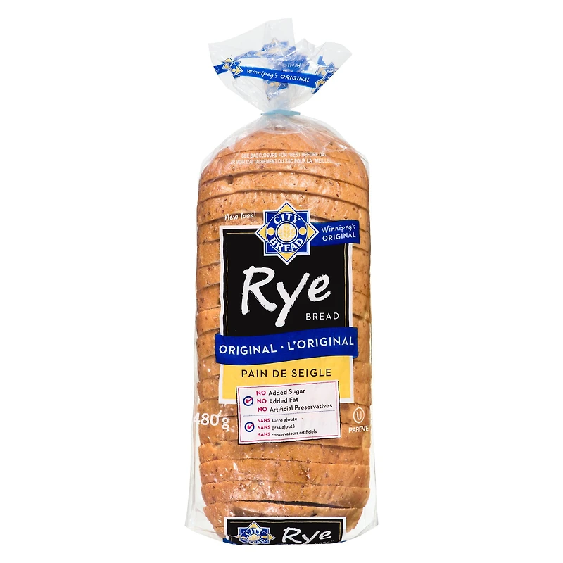 City Bread L'Original Pain De Seigle 480g