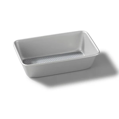 The Rock Wave Loaf Pan, Rectangular 5"x9", Heavy Gauge Carbon Steel Construction, Non-Stick, No PFAS, No PFOA, ROCK 5X9" LOAF PAN