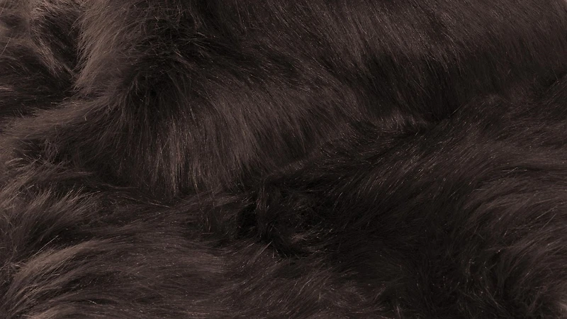 H-Luxe 2'X3' Gordon Faux Sheepskin Rug