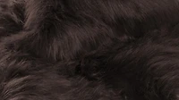 H-Luxe 2'X3' Gordon Faux Sheepskin Rug