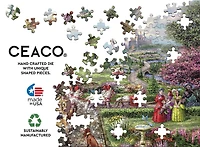 Ceaco Thomas Kinkade Cinderella happily Ever After 1000-Piece Interlocking Jigsaw Puzzle for Adults Ages 14+