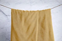 Safdie & Co. Heathered Flannel Comforter Set 2PC - Mustard King