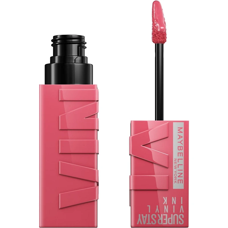 Rouge à lèvres liquide Super Stay Vinyl Ink de Maybelline New York longue tenue et sans bavures, couleur ultrapigmentée et brillance instantanée, Rogue, 4,2 ml Polyester #6 Super Bulky Yarn