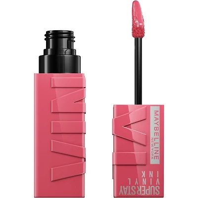 Rouge à lèvres liquide Super Stay Vinyl Ink de Maybelline New York longue tenue et sans bavures, couleur ultrapigmentée et brillance instantanée, Rogue, 4,2 ml Polyester #6 Super Bulky Yarn
