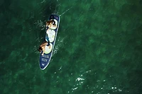 Aqua Marina - SUPER TRIP 14'0 Tandem Family Planche de Stand Up Paddle Gonflable (iSup)