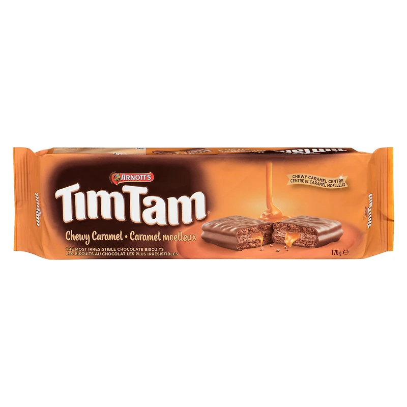 Biscuits Tim Tam au Caramel moelleux d’Arnott’s 175 g Prêt à manger 175g