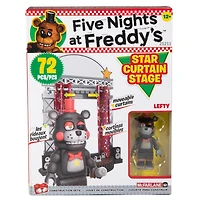 McFarlane - Five Nights at Freddy's - Ensemble de Construction Scene Rideau Étoilé