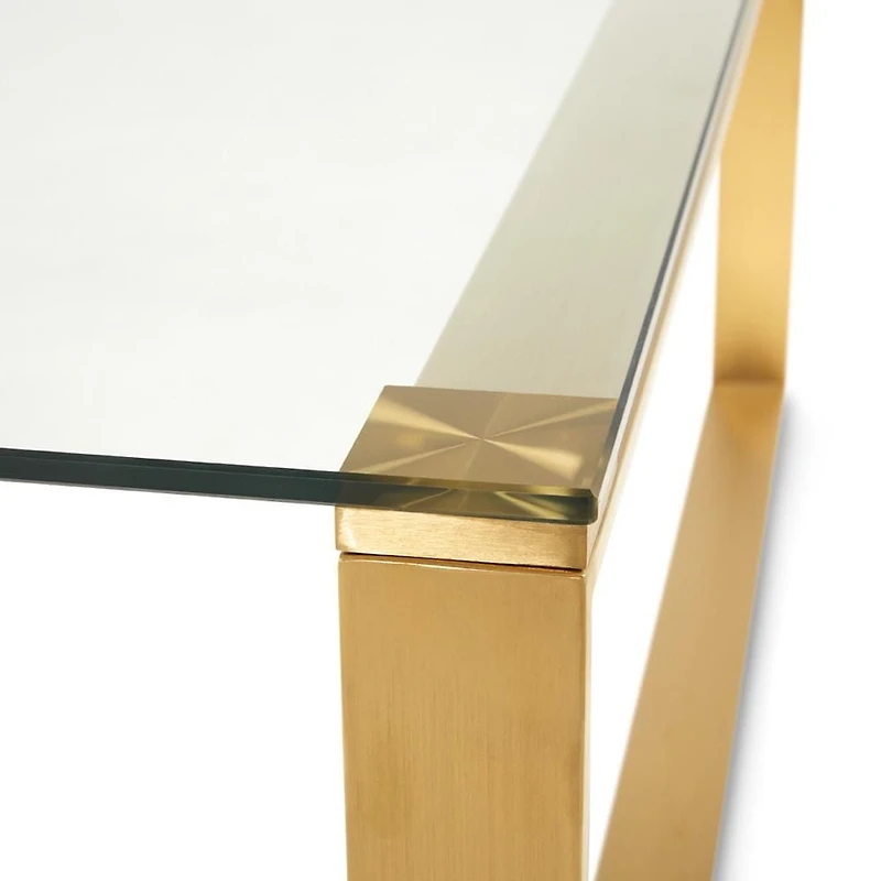Table basse dorée Home Gear
