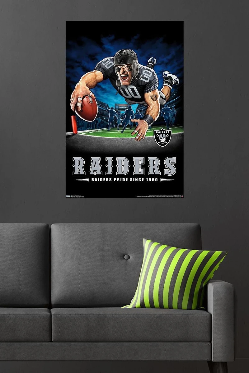 NFL Las Vegas Raiders – Zone d'en-but 20