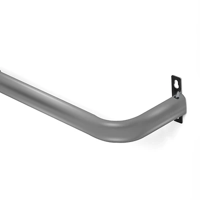 MAINSTAYS Heavy Duty Satin Silver Curtain Rod