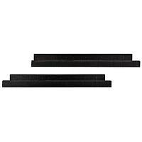 2PC LEDGE SET - BLACK