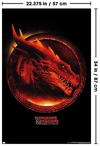 Dungeons & Dragons: Honor Among Thieves - Dragon Wall Poster, 22.375" x 34"