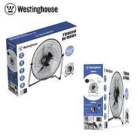 Westinghouse 18" Ventilateur A Haute Velocite Avec Mini Ventilateur De Bureau USB 4" En Bonus
