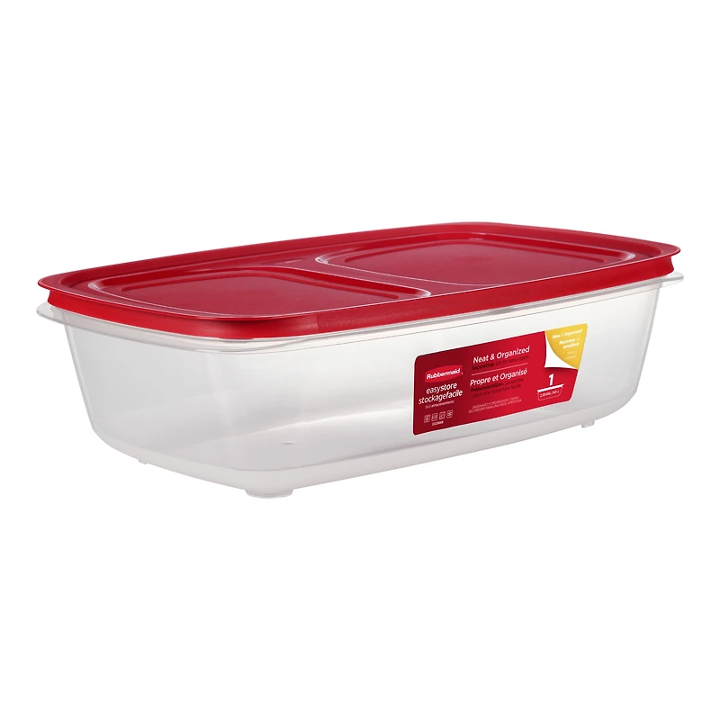 Contenant de conservation des aliments rectangulaire Stockagefacile de 41,5 tasses de Rubbermaid avec couvercle