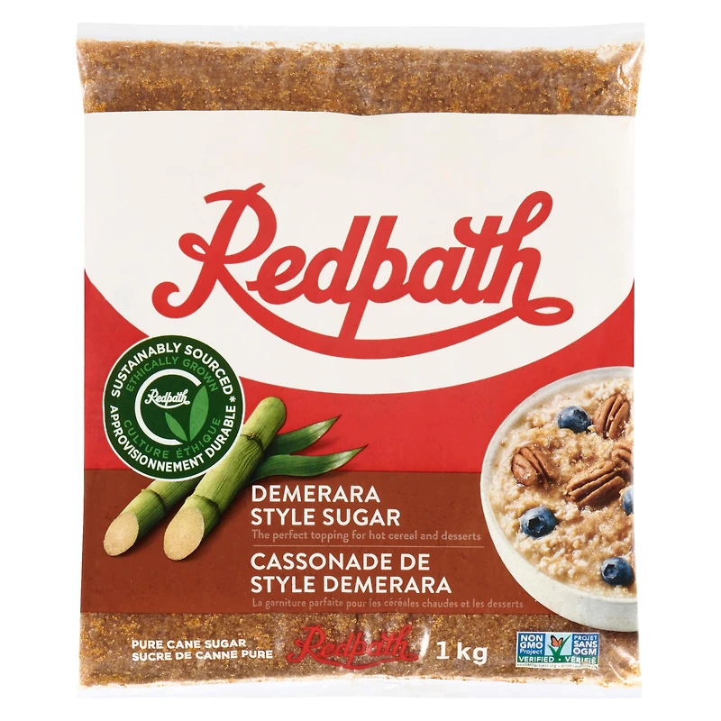 Sucre de style Demerara Redpath 1 kg