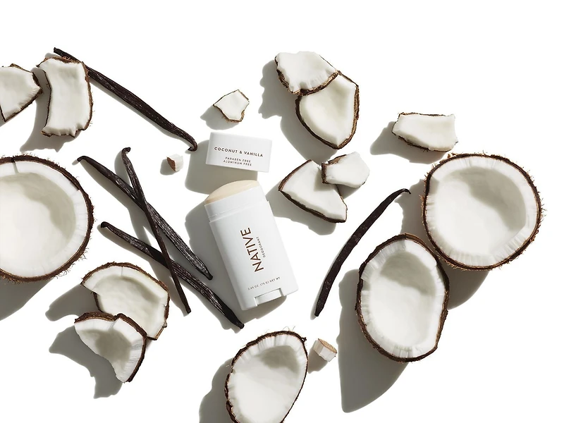Native Natural Deodorant, Coconut & Vanilla, Aluminum Free