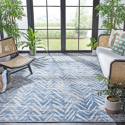 SAFAVIEH Cottage Ronni Tapis Intérieur/Extérieur à Chevrons