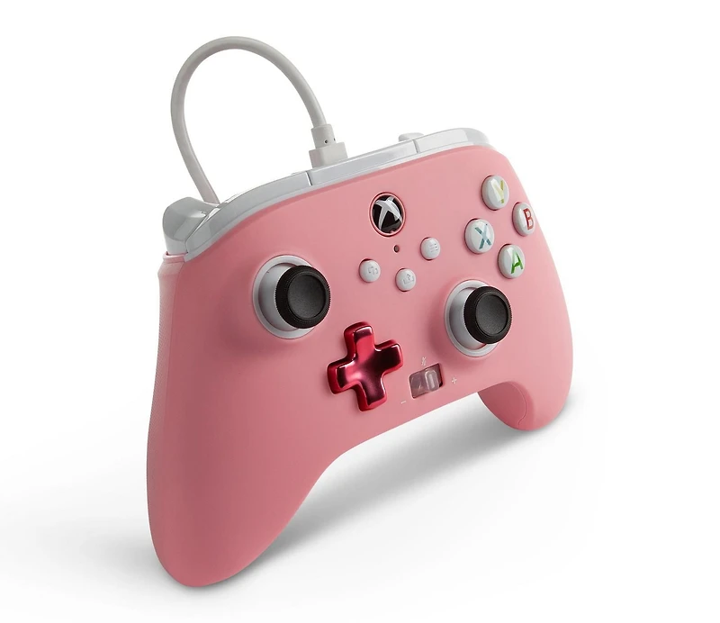 Manette câblée PowerA améliorée pour Xbox – Rose XBOX ONE X|S