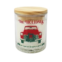5.5oz - FROSTED PEPPERMINT Fragranced Candle