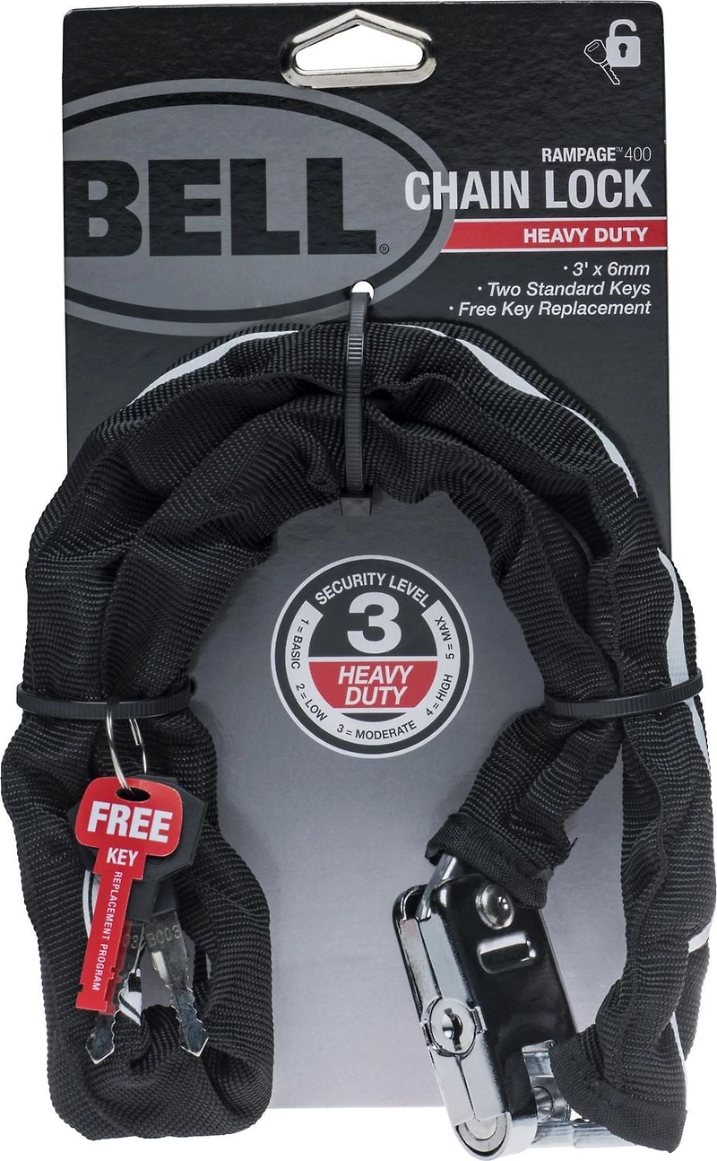 Bell Sports Rampage™ 400 Chain Lock, 3’ Length