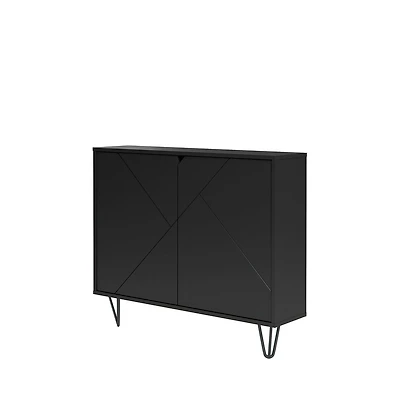 Nexera Console de rangement 2 portes Slim