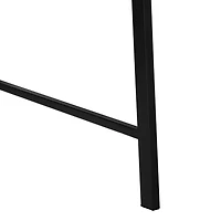 Monarch Specialties Computer Desk, Home Office, Corner, Storage Shelves, 48"l, L Shape, Work, Laptop, Metal, Laminate, Brown, Black, Contemporary, Modern