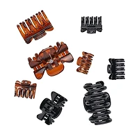 Goody Classics Assorted Claw Clips - Bow Tie Top - 8Ct
