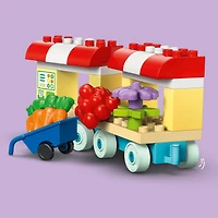 LEGO DUPLO Peppa Pig Grandpa Pig’s Garden and Greenhouse - Peppa Pig Toy for Toddlers - Preschool Learning and Sensory Toy for Girls and Boys Ages 2+ - Sensory Toy with 5 Peppa Pig Characters - 10461