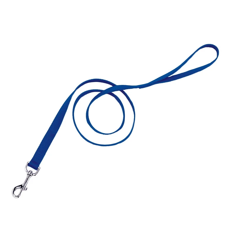 Pet Attire by Coastal 5/8" x 6' Medium Blue Dog Leash