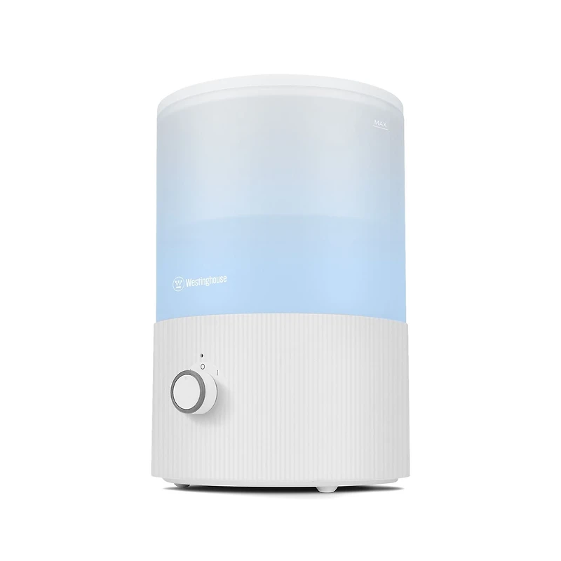 Westinghouse Top Fill Ultrasonic Cool Mist Humidifier, 3.3L, Filter Free, 7 Color Changing