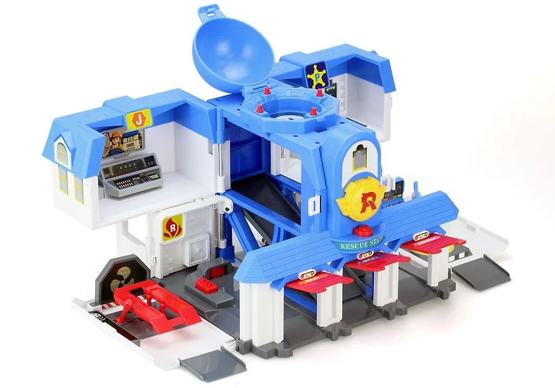 Robocar Poli - Ensemble de jeu Quartier général transformable