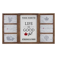 Cadre photo à collage Canadiana