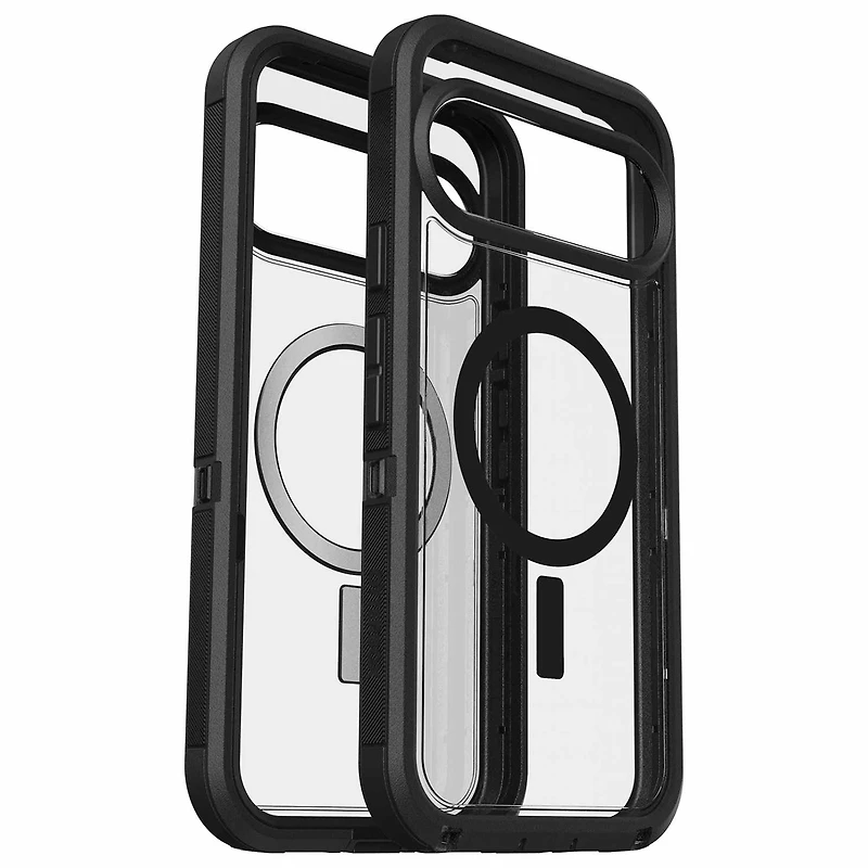 OtterBox Étui Defender Pro XT Clear avec Magnets Dark Side pour Google Pixel 10 Pro XL