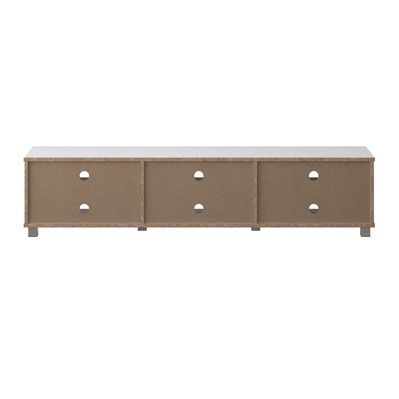 CorLiving Hollywood Modern TV Stand with Open Adjustable Shelves for Most TVs up to 85 inch