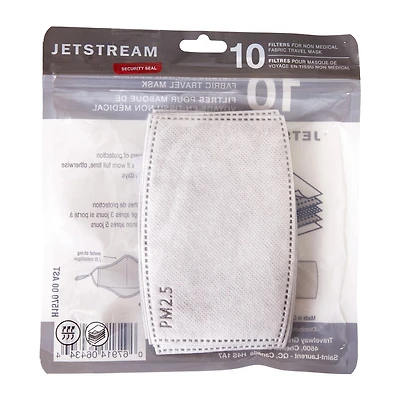 Set of 10 Disposable 2-layer Carbon Filters, 2 Layer Carbon filter