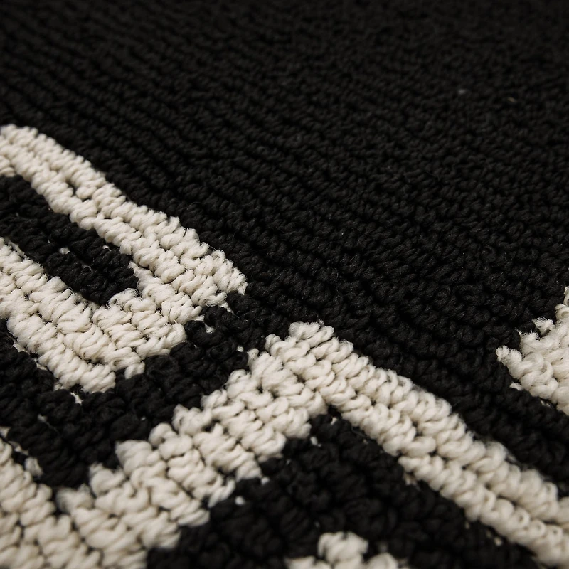 Hometrends Key Note Black Rug