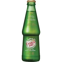 Canada Dry Ginger Ale 237 mL Glass Bottles, 6 Pack, 237 mL