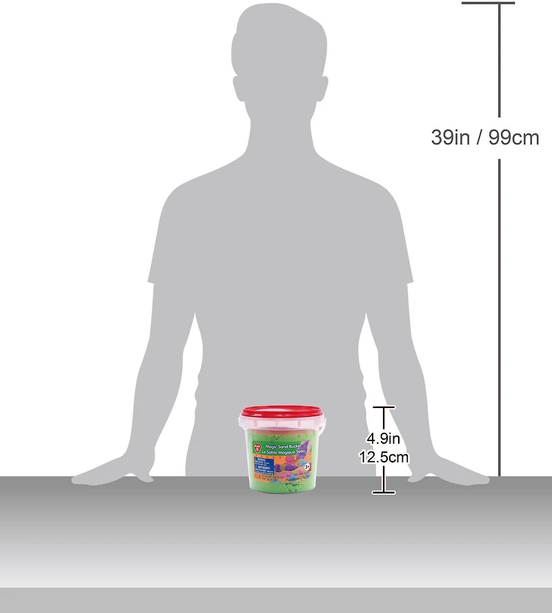 Le Sable Magique Seau 1 KG