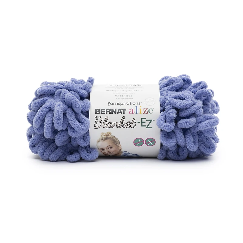 Bernat® Alize Blanket™ #7 Jumbo Polyester Yarn, Jacaranda 6.4oz/180g 18 Yards