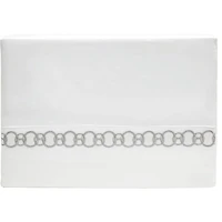 Parure de draps en coton égyptien 300 fils Johnson Home avec détails brodés
