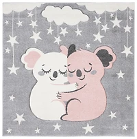 Safavieh Carousel Kids Hugging Koalas Area Rug