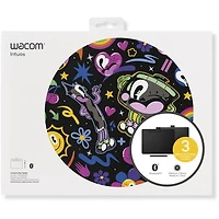 Wacom Intuos Tablette graphique Bluetooth de taille moyenne - Noir