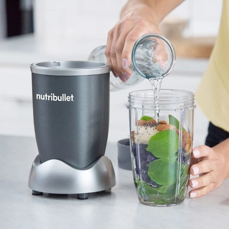 Ens. de mélangeur NutriBullet 600 W 8 pièces Nutribullet Blender 8 pièces gris