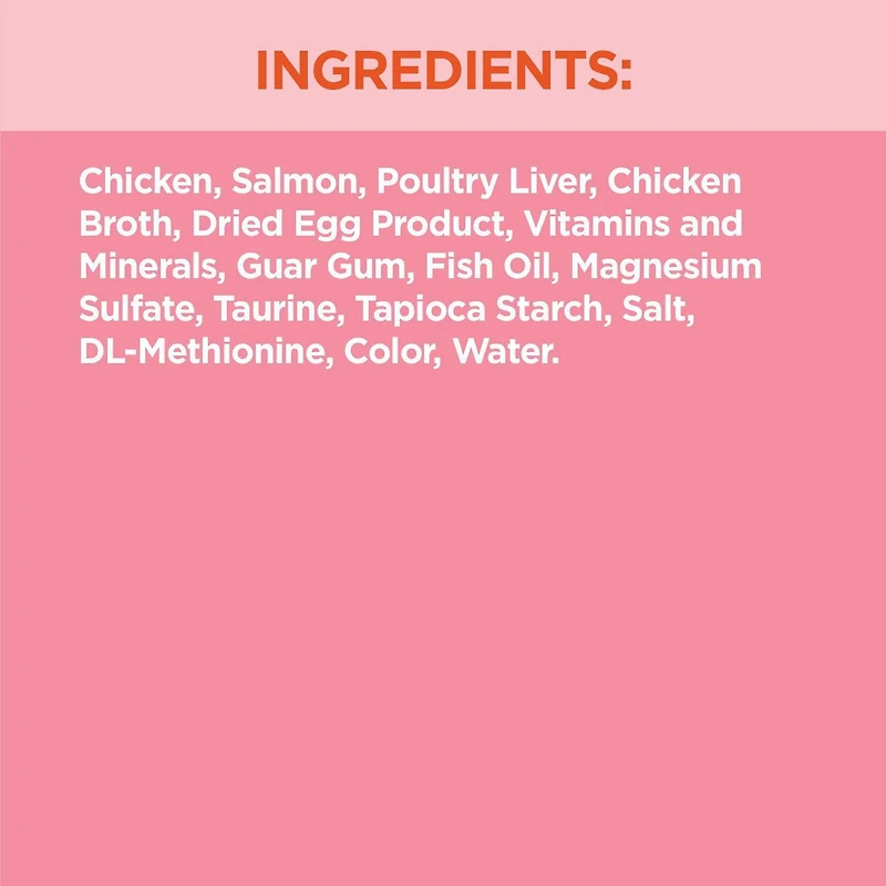 Nourriture humide sans céréales pour chats IAMS Perfect Portions Healthy Adult Pâté recette au saumon 75g